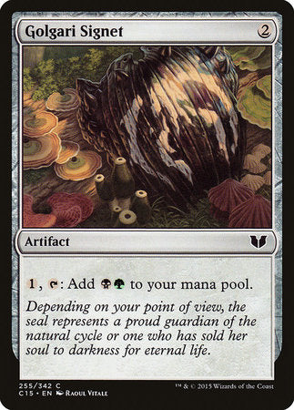 Golgari Signet [Commander 2015] | Jack's On Queen