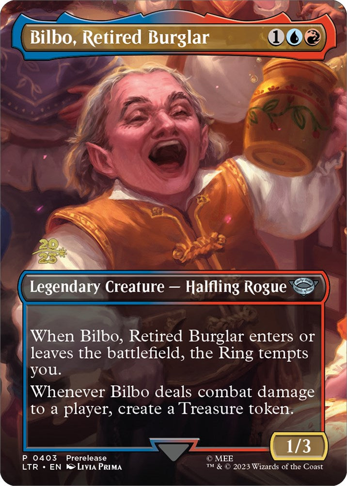 Bilbo, Retired Burglar [The Lord of the Rings: Tales of Middle-Earth Prerelease Promos] | Jack's On Queen