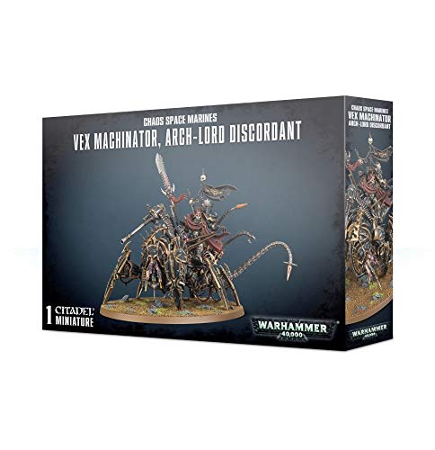 Chaos Space Marines: Vex Machinator, Arch-Lord Discordant | Jack's On Queen