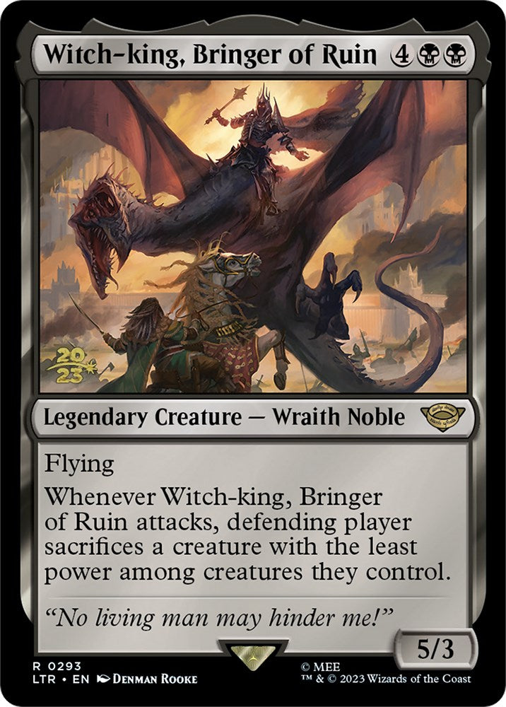 Witch-king, Bringer of Ruin [The Lord of the Rings: Tales of Middle-Earth Prerelease Promos] | Jack's On Queen