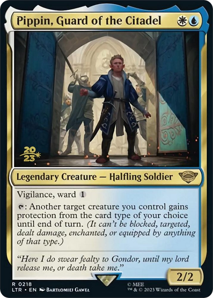 Pippin, Guard of the Citadel [The Lord of the Rings: Tales of Middle-Earth Prerelease Promos] | Jack's On Queen