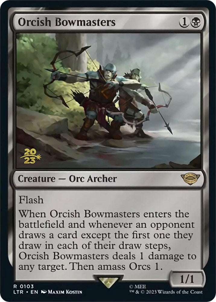 Orcish Bowmasters [The Lord of the Rings: Tales of Middle-Earth Prerelease Promos] | Jack's On Queen