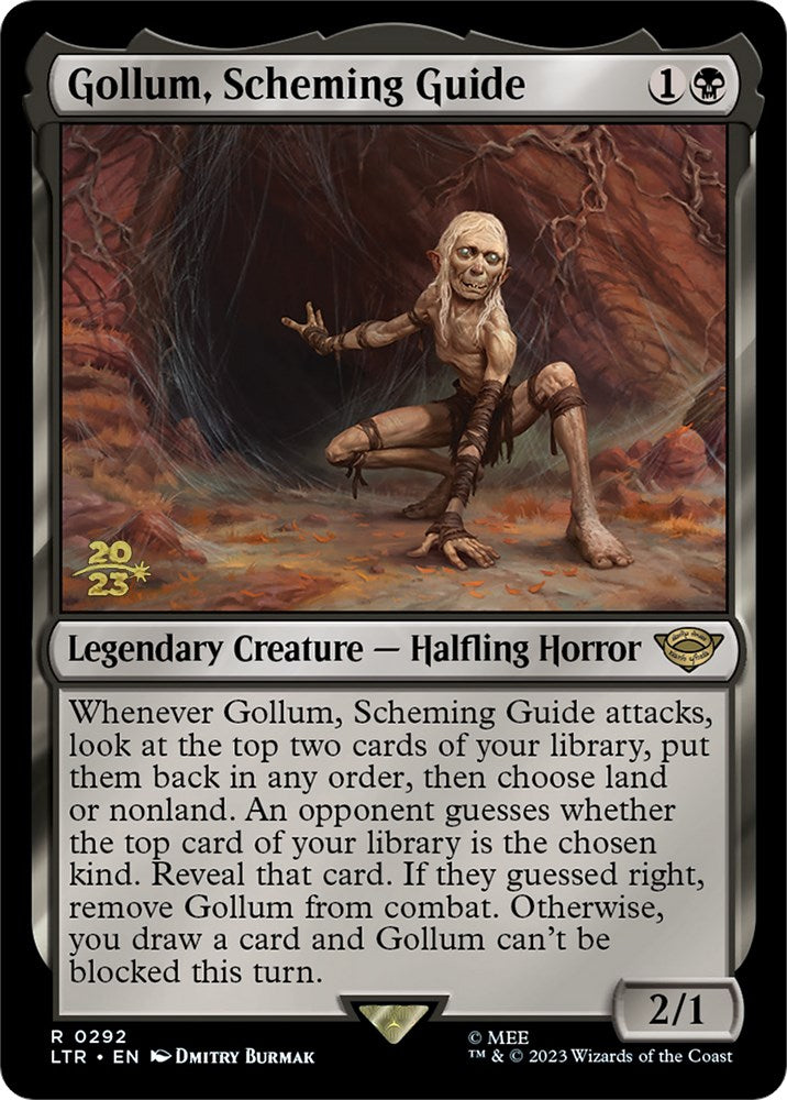 Gollum, Scheming Guide [The Lord of the Rings: Tales of Middle-Earth Prerelease Promos] | Jack's On Queen