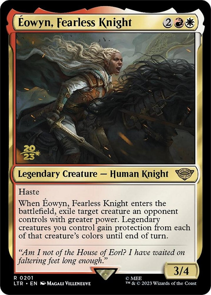 Eowyn, Fearless Knight [The Lord of the Rings: Tales of Middle-Earth Prerelease Promos] | Jack's On Queen