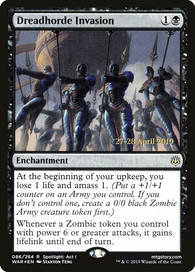 Dreadhorde Invasion  [War of the Spark Prerelease Promos] | Jack's On Queen