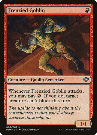Frenzied Goblin [Duel Decks: Speed vs. Cunning] | Jack's On Queen