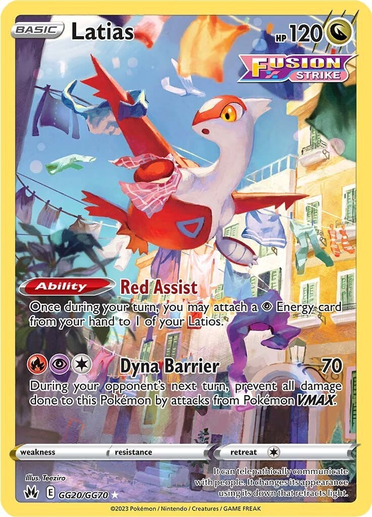 Latias (GG20/GG70) [Sword & Shield: Crown Zenith] | Jack's On Queen