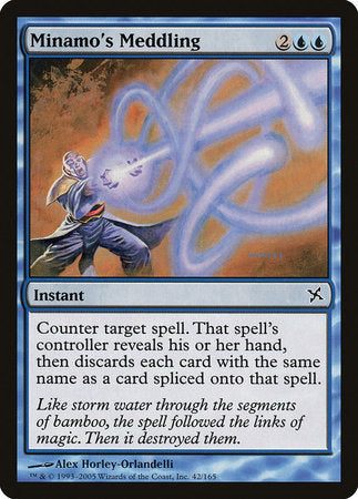 Minamo's Meddling [Betrayers of Kamigawa] | Jack's On Queen