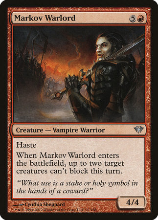 Markov Warlord [Dark Ascension] | Jack's On Queen