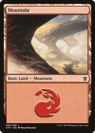 Mountain (263) [Khans of Tarkir] | Jack's On Queen