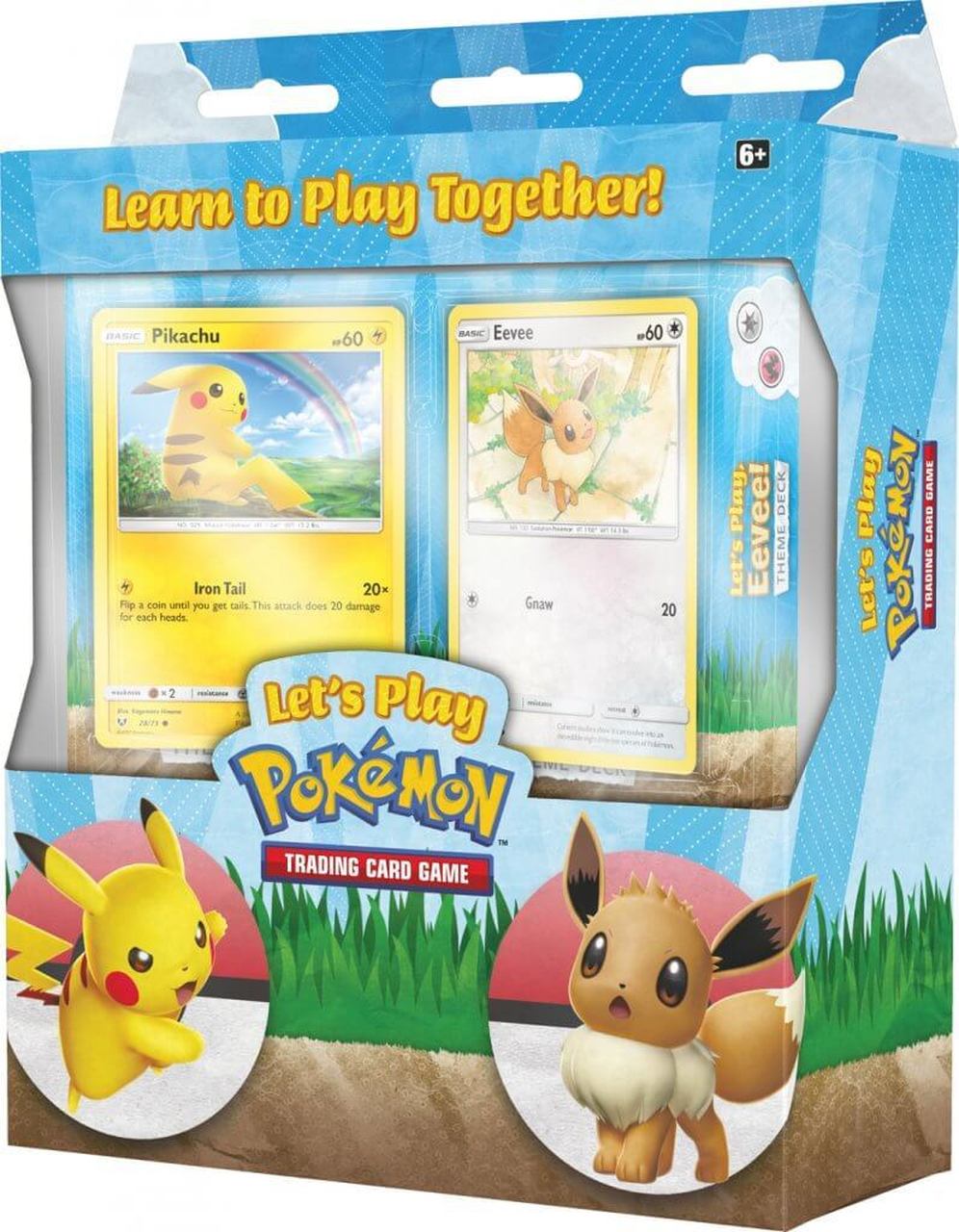 Theme Deck Double Pack (Let's Play, Pikachu/Let's Play, Eevee) | Jack's On Queen