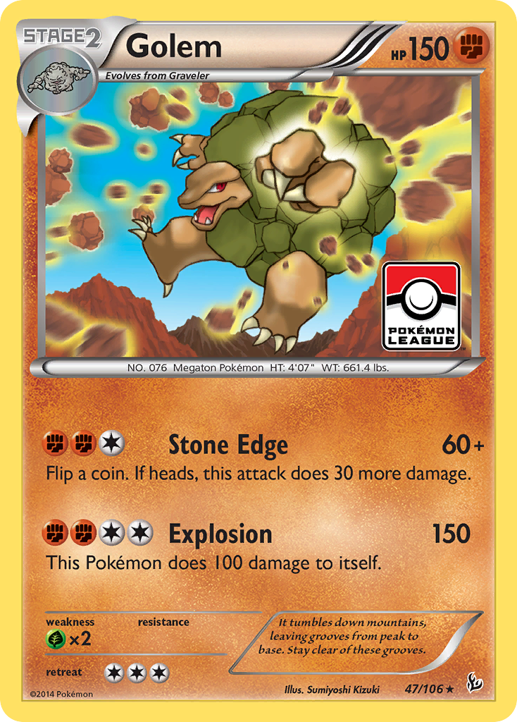 Golem (47/106) [XY: Flashfire] | Jack's On Queen