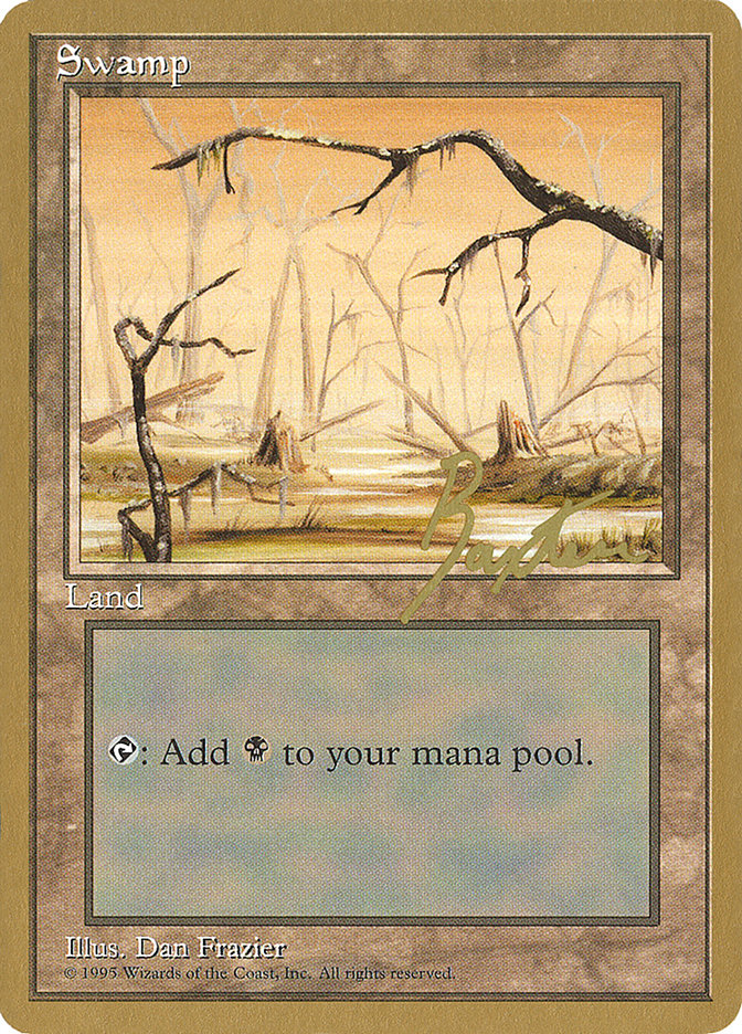 Swamp (gb370) (George Baxter) [Pro Tour Collector Set] | Jack's On Queen