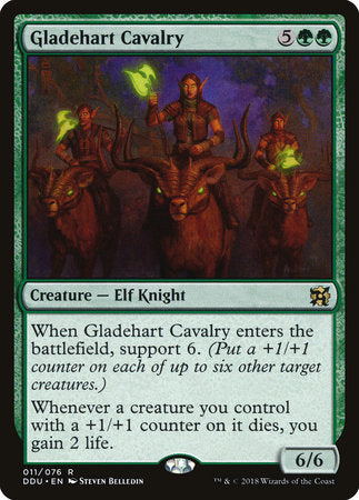 Gladehart Cavalry [Duel Decks: Elves vs. Inventors] | Jack's On Queen