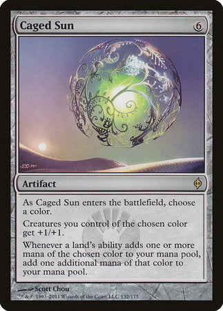Caged Sun [New Phyrexia] | Jack's On Queen