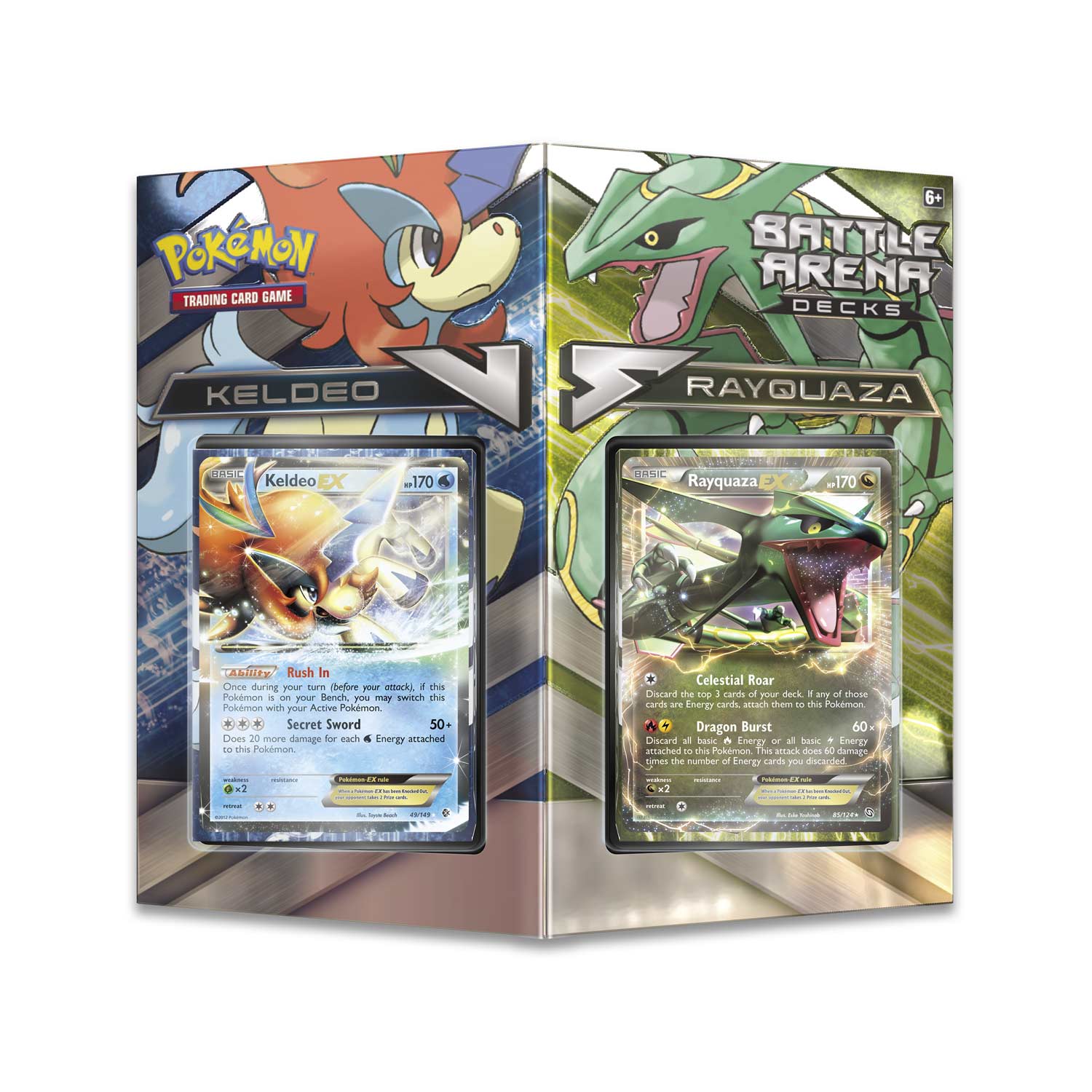 XY: Steam Siege - Battle Arena Decks (Rayquaza vs. Keldeo) | Jack's On Queen
