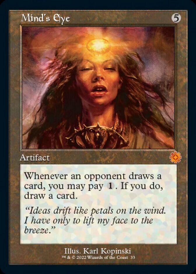 Mind's Eye (Retro) [The Brothers' War Retro Artifacts] | Jack's On Queen