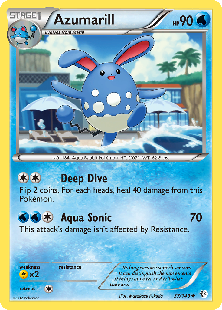 Azumarill (37/149) [Black & White: Boundaries Crossed] | Jack's On Queen