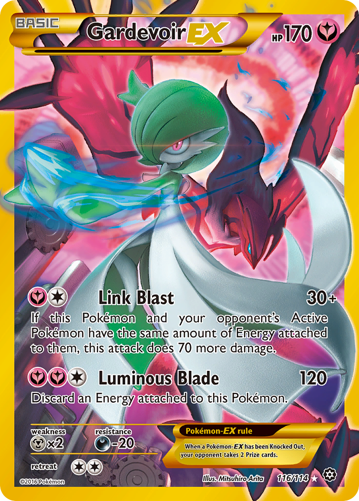 Gardevoir EX (116/114) [XY: Steam Siege] | Jack's On Queen