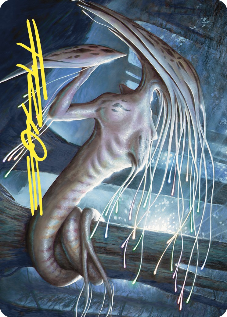 Manaweft Sliver Art Card (Gold-Stamped Signature) [Commander Masters Art Series] | Jack's On Queen