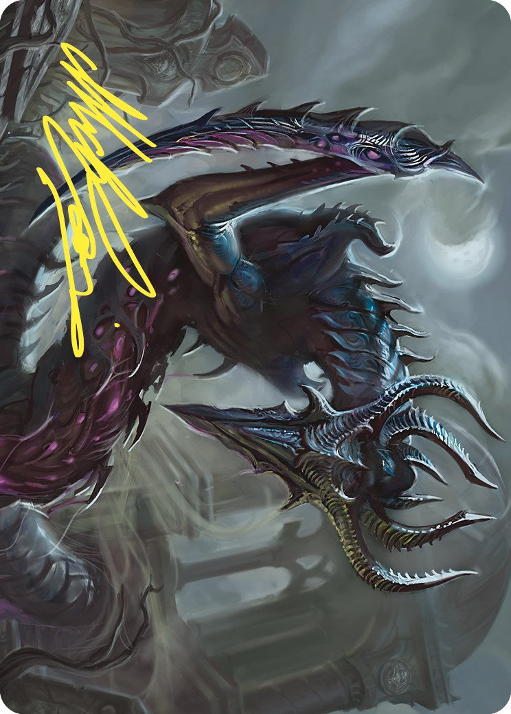 Crypt Sliver Art Card (Gold-Stamped Signature) [Commander Masters Art Series] | Jack's On Queen