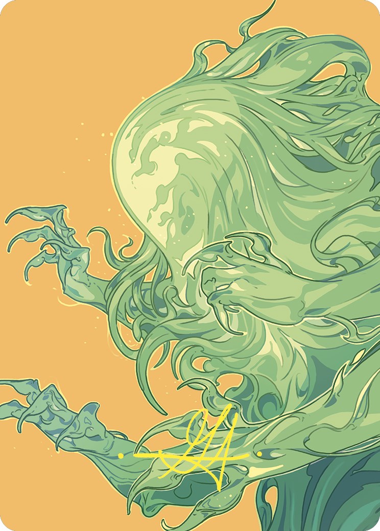 Omnath, Locus of Mana Art Card (Gold-Stamped Signature) [Commander Masters Art Series] | Jack's On Queen