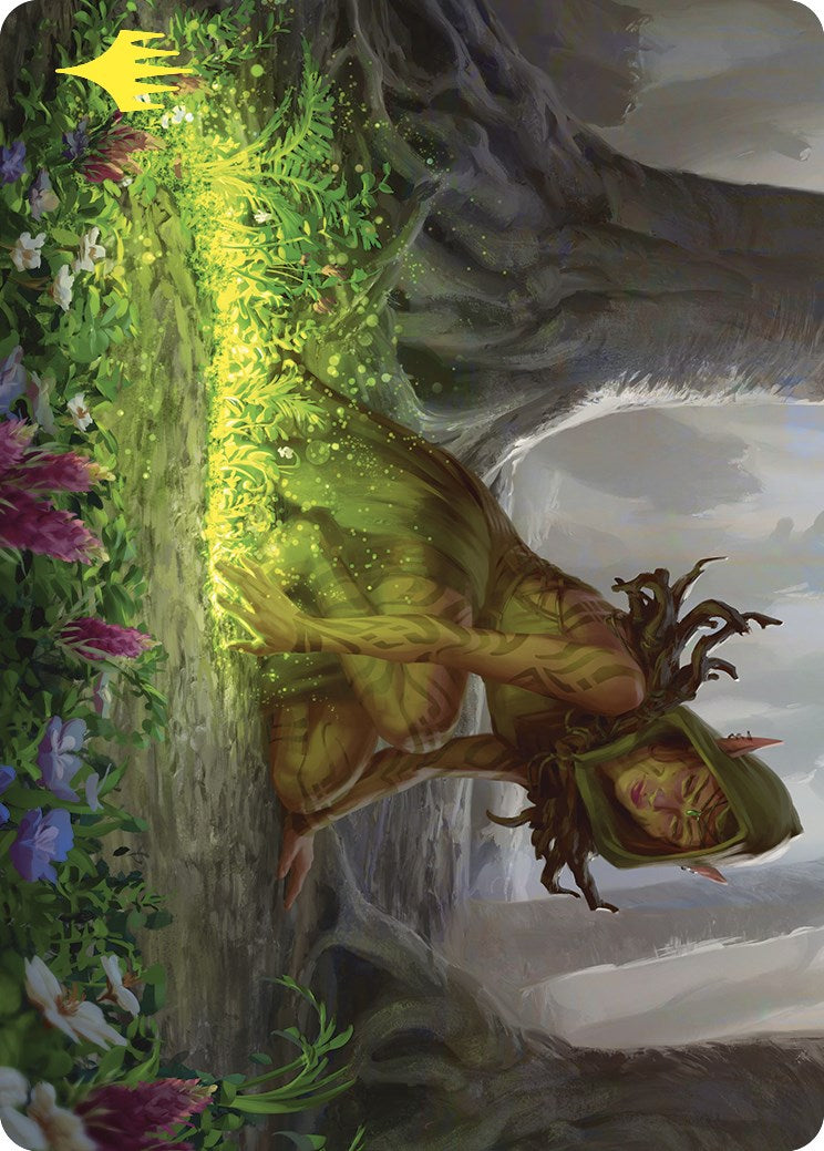 Skyshroud Claim Art Card (Gold-Stamped) [Commander Masters Art Series] | Jack's On Queen