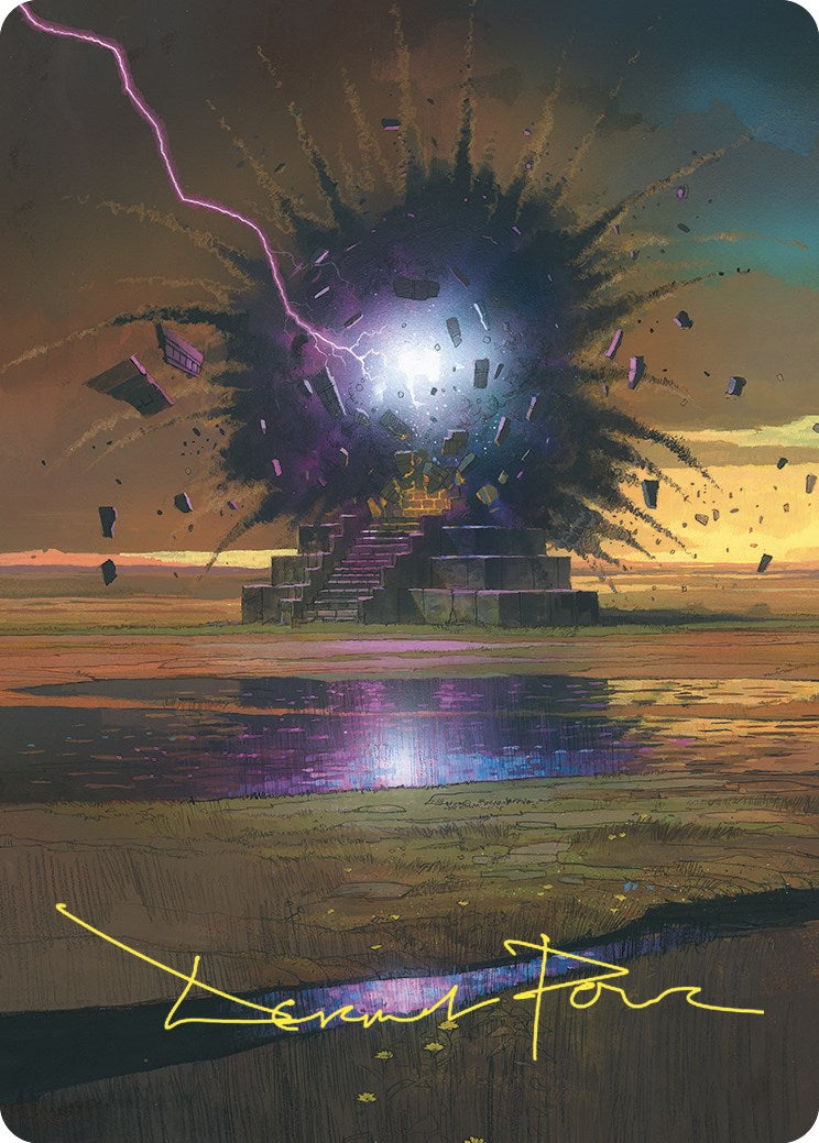 Return to Dust Art Card (Gold-Stamped Signature) [Commander Masters Art Series] | Jack's On Queen