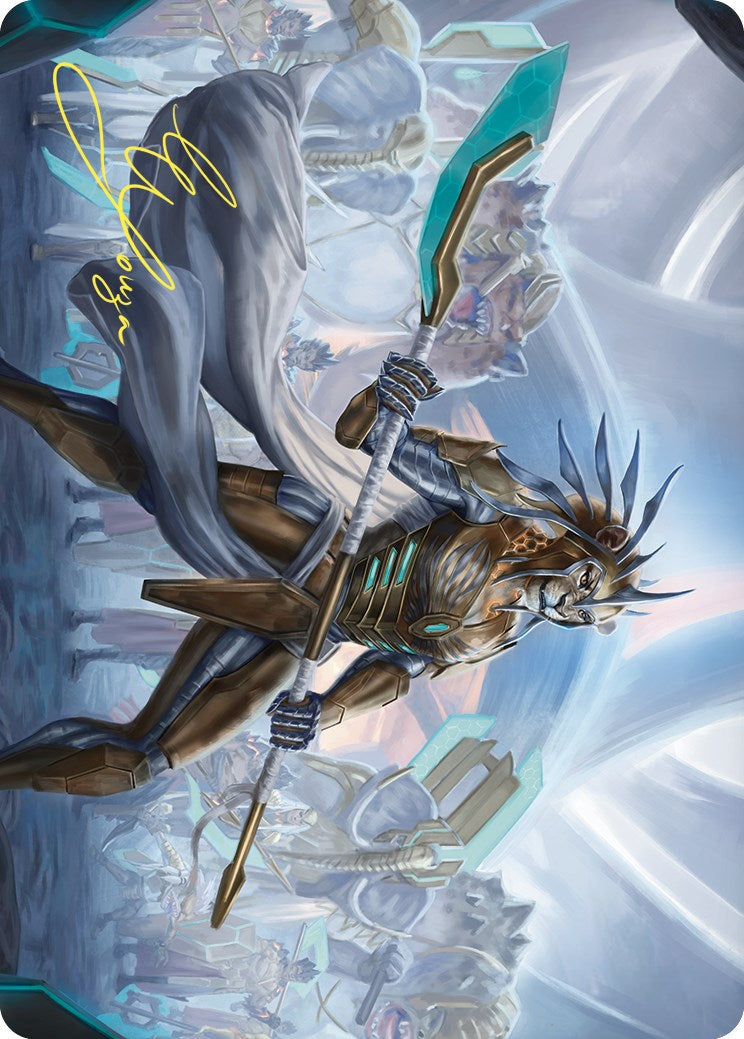 Kemba, Kha Regent Art Card (Gold-Stamped Signature) [Commander Masters Art Series] | Jack's On Queen