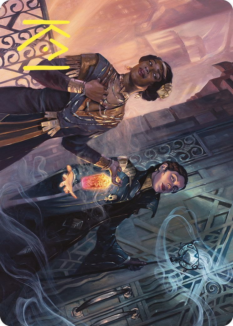 Bribery Art Card (Gold-Stamped Signature) [Commander Masters Art Series] | Jack's On Queen
