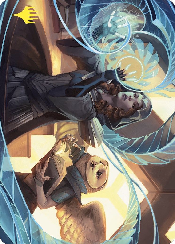 Personal Tutor Art Card (Gold-Stamped) [Commander Masters Art Series] | Jack's On Queen