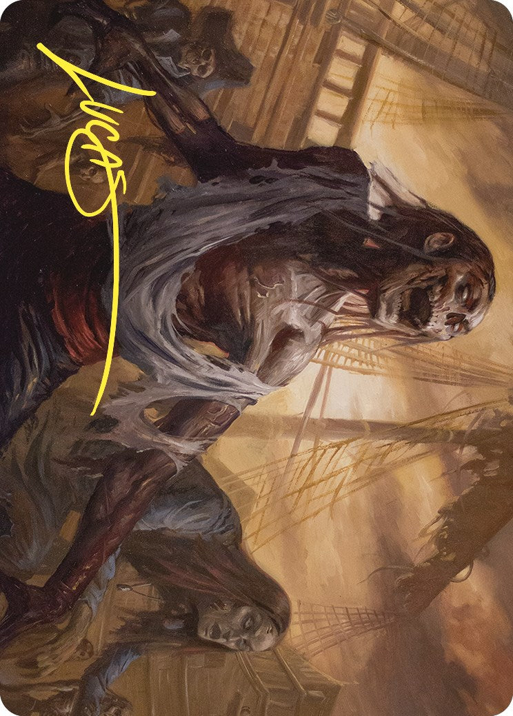 Rise from the Tides Art Card (Gold-Stamped Signature) [Commander Masters Art Series] | Jack's On Queen