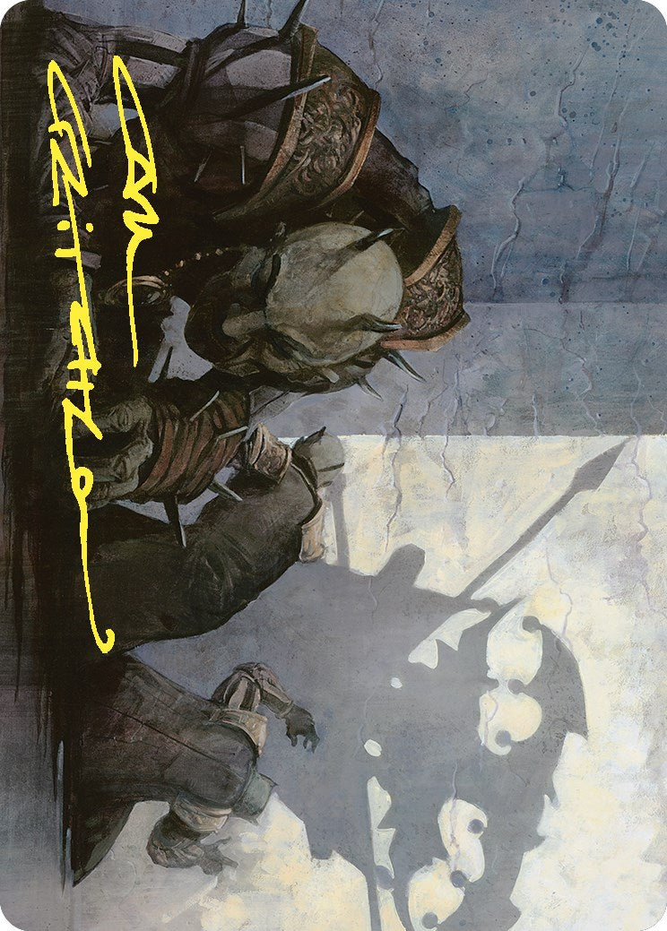 Decree of Pain Art Card (Gold-Stamped Signature) [Commander Masters Art Series] | Jack's On Queen