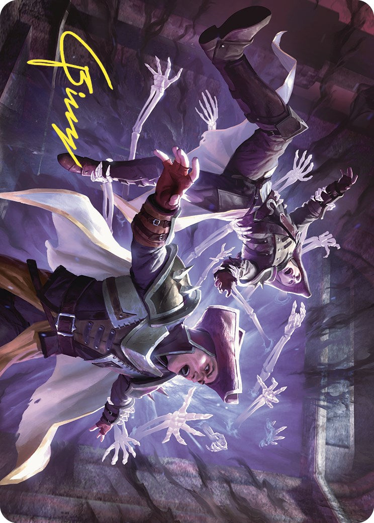Grave Pact Art Card (Gold-Stamped Signature) [Commander Masters Art Series] | Jack's On Queen