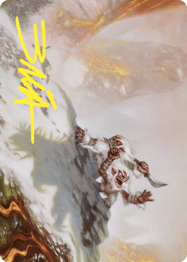 Dragon Fodder Art Card (Gold-Stamped Signature) [Commander Masters Art Series] | Jack's On Queen