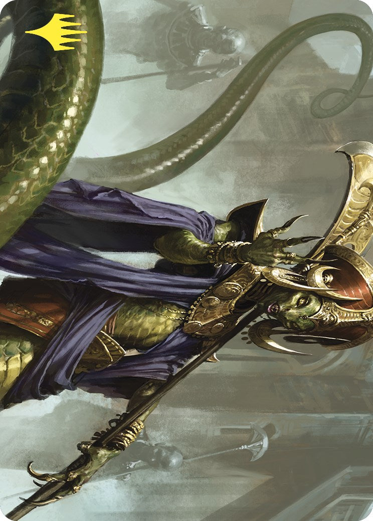 Sidisi, Brood Tyrant Art Card (Gold-Stamped) [Commander Masters Art Series] | Jack's On Queen