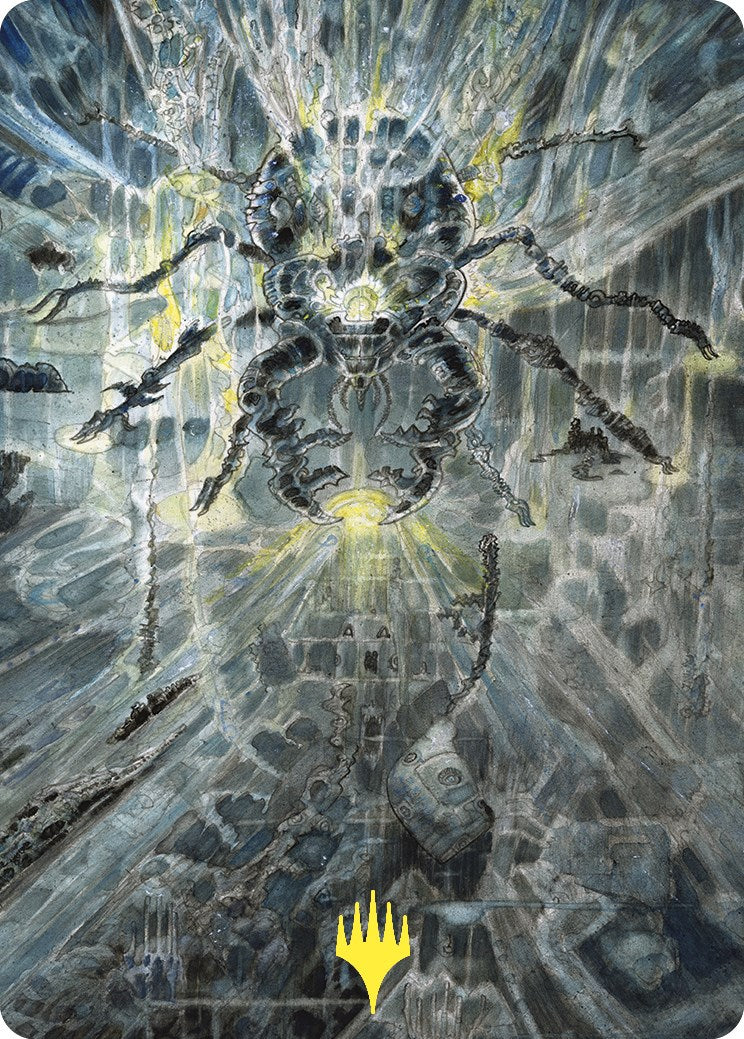 Darksteel Mutation Art Card (Gold-Stamped) [Commander Masters Art Series] | Jack's On Queen