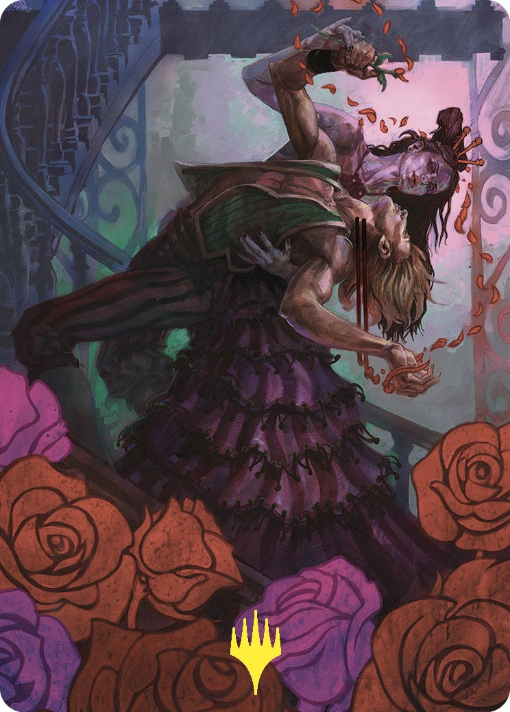 Exsanguinate Art Card (2) (Gold-Stamped) [Commander Masters Art Series] | Jack's On Queen