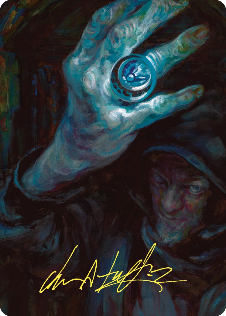 Arcane Signet Art Card (Gold-Stamped Signature) [Commander Masters Art Series] | Jack's On Queen