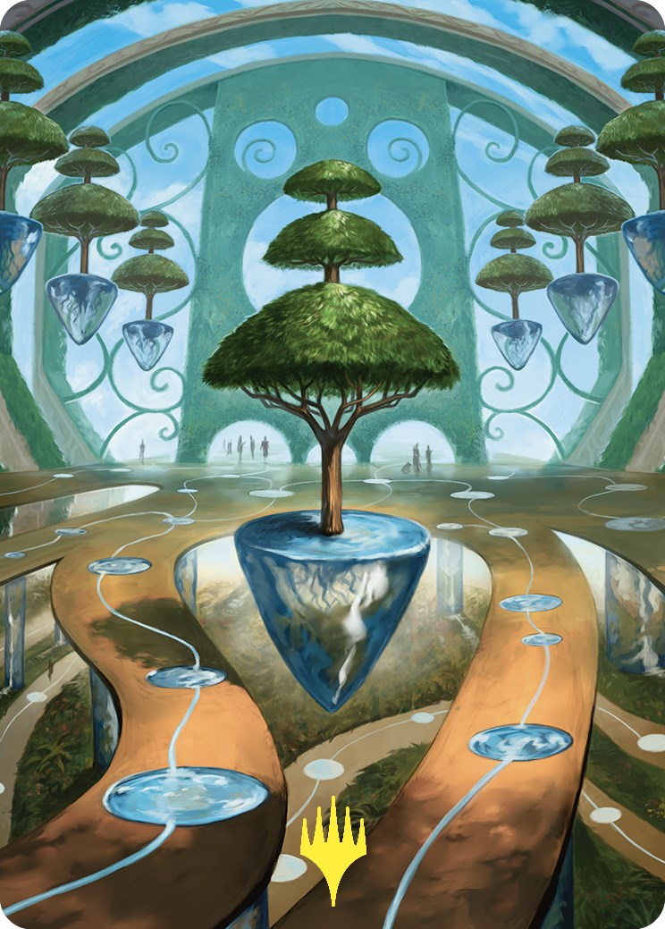Rejuvenating Springs Art Card (Gold-Stamped) [Commander Masters Art Series] | Jack's On Queen
