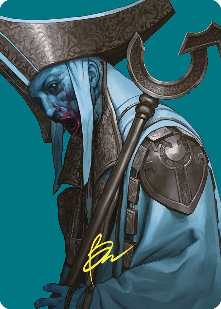 Mikaeus, the Unhallowed Art Card (Gold-Stamped Signature) [Commander Masters Art Series] | Jack's On Queen