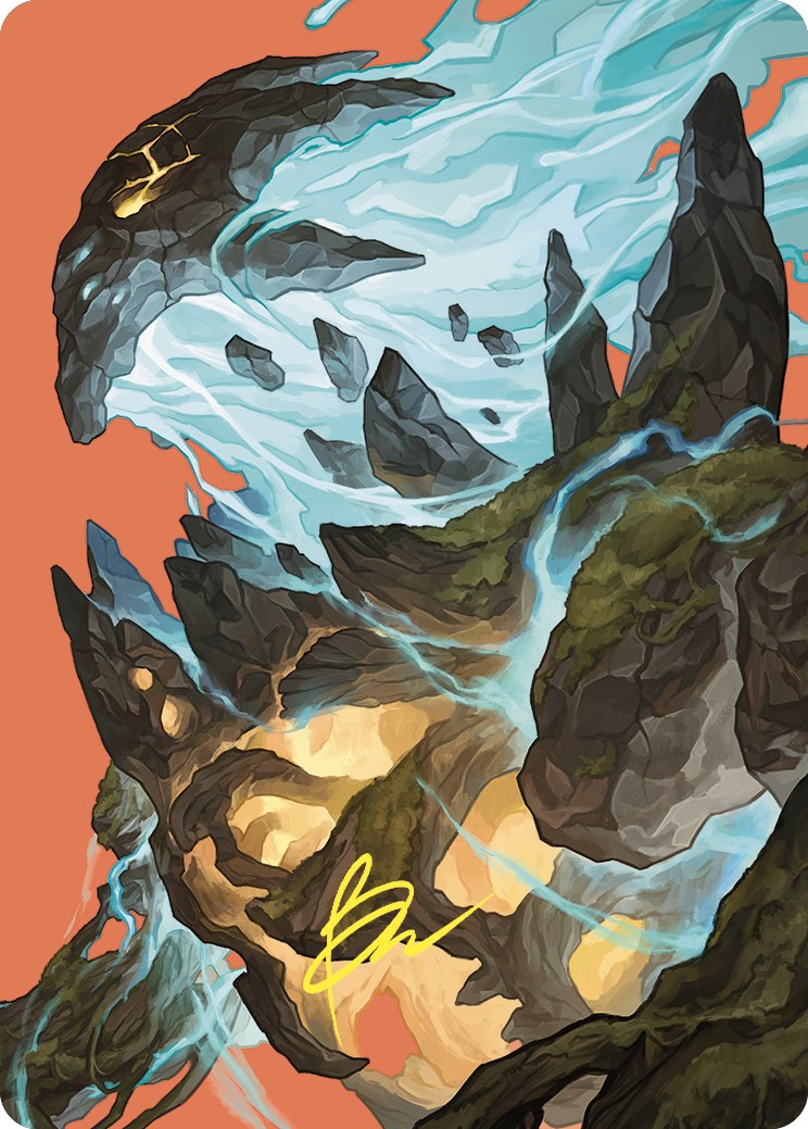 Maelstrom Wanderer Art Card (Gold-Stamped Signature) [Commander Masters Art Series] | Jack's On Queen