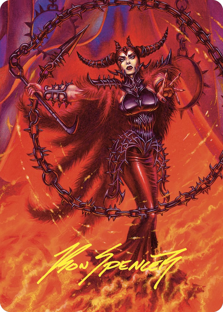 Deadly Rollick Art Card (Gold-Stamped Signature) [Commander Masters Art Series] | Jack's On Queen