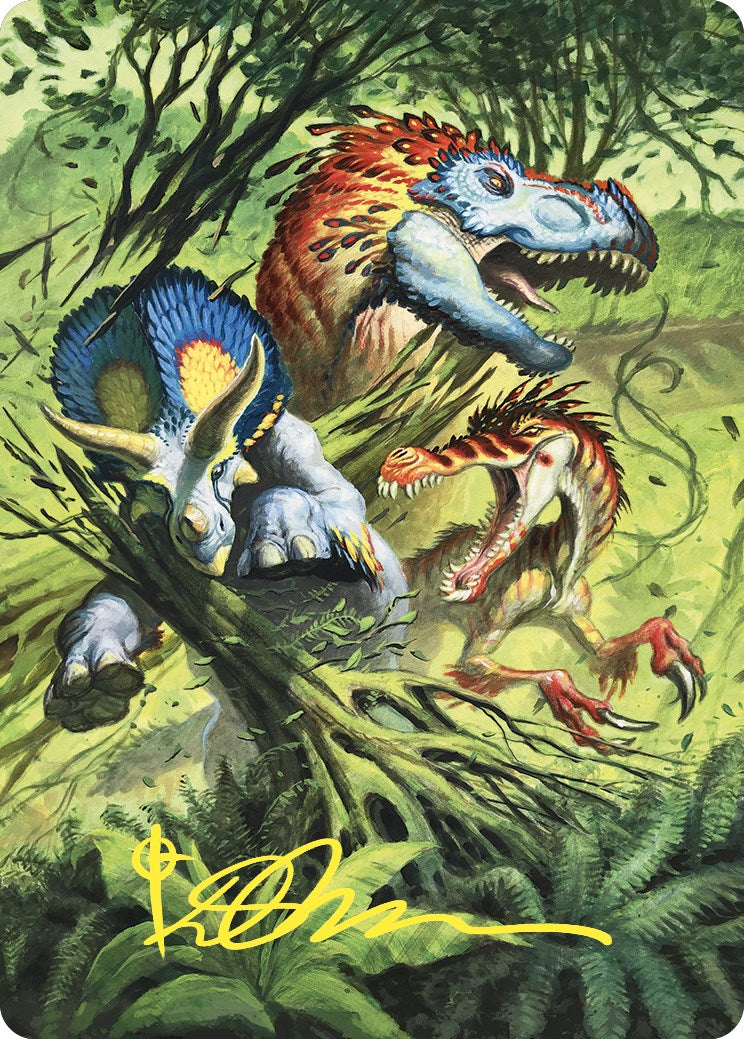 Finale of Devastation Art Card (Gold-Stamped Signature) [Commander Masters Art Series] | Jack's On Queen