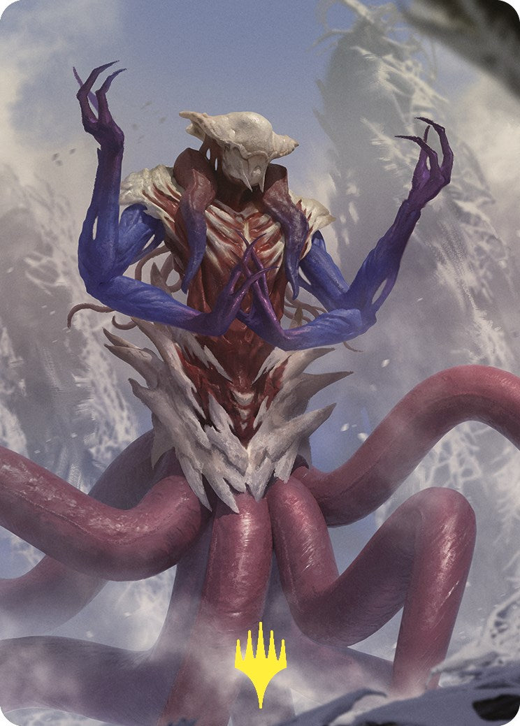Zhulodok, Void Gorger Art Card (Gold-Stamped) [Commander Masters Art Series] | Jack's On Queen