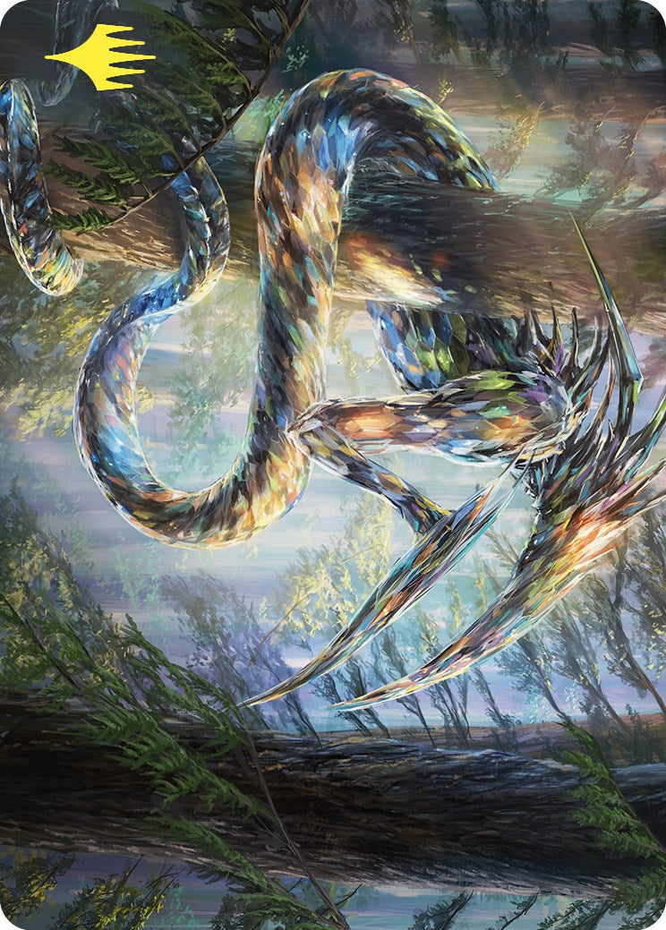 Gemhide Sliver Art Card (Gold-Stamped) [Commander Masters Art Series] | Jack's On Queen