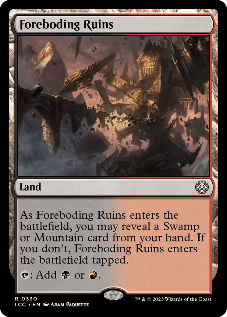 Foreboding Ruins [The Lost Caverns of Ixalan Commander] | Jack's On Queen