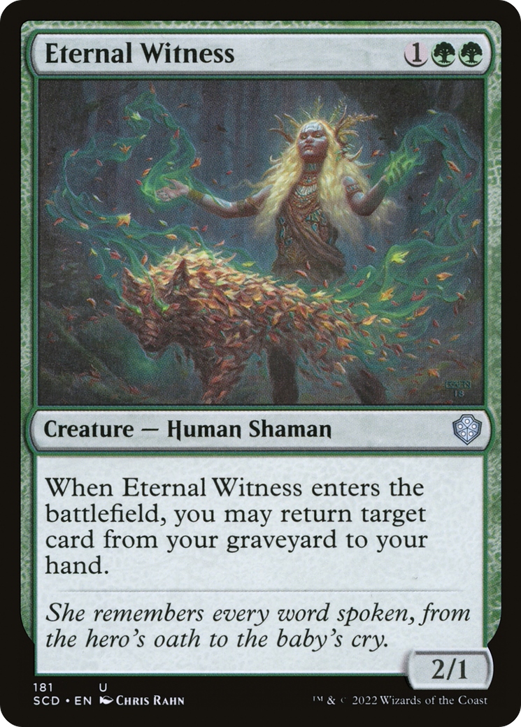 Eternal Witness [Starter Commander Decks] | Jack's On Queen