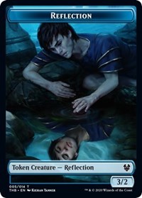 Reflection // Satyr Double-sided Token [Theros Beyond Death Tokens] | Jack's On Queen