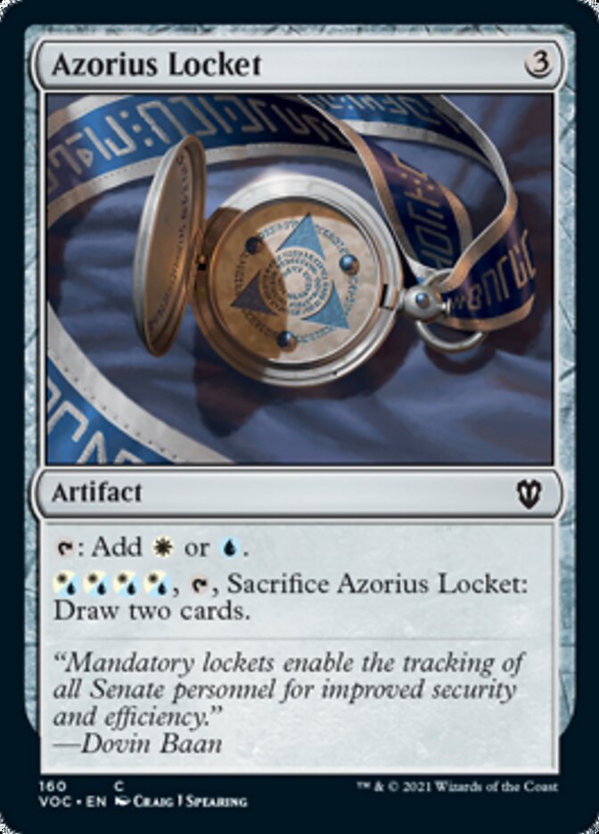 Azorius Locket [Innistrad: Crimson Vow Commander] | Jack's On Queen